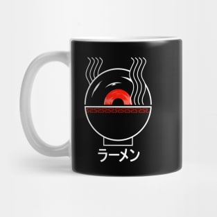 minimalist ramen noodles line art Mug